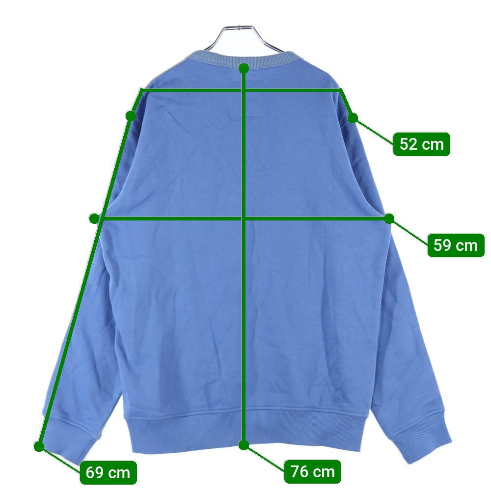 G-STAR RAW(ジースターロウ) Tape Color Block Sweater テープカラーブロックデザイン スウェットトレーナ ブルー D22726-C988-D837