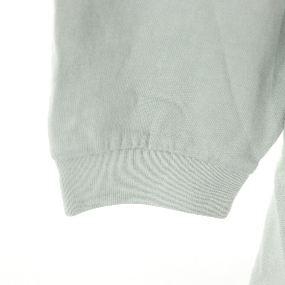 cvtvlist(カタリスト) CTLS フロントプリントクルーネック長袖Tシャツカットソー ブルー 2301010303