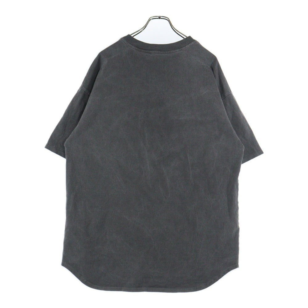 cvtvlist(カタリスト) CTLS ワンポイント刺繍デザインクルーネック半袖Tシャツカットソー グレー 2101090307
