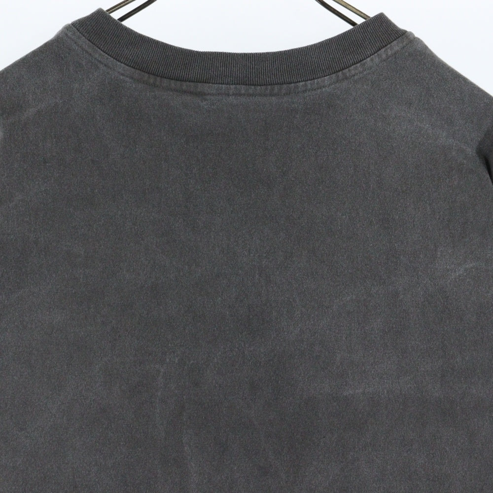 cvtvlist(カタリスト) CTLS ワンポイント刺繍デザインクルーネック半袖Tシャツカットソー グレー 2101090307