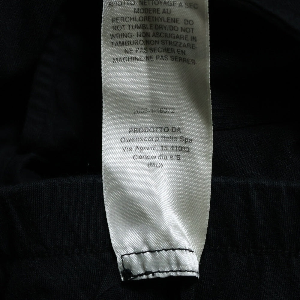 DRKSHDW(ダークシャドウ) 20AW PRISONNER DRAWSTRING プリズナードローストリング サルエルイージーパンツ ブラック DU20F1394
