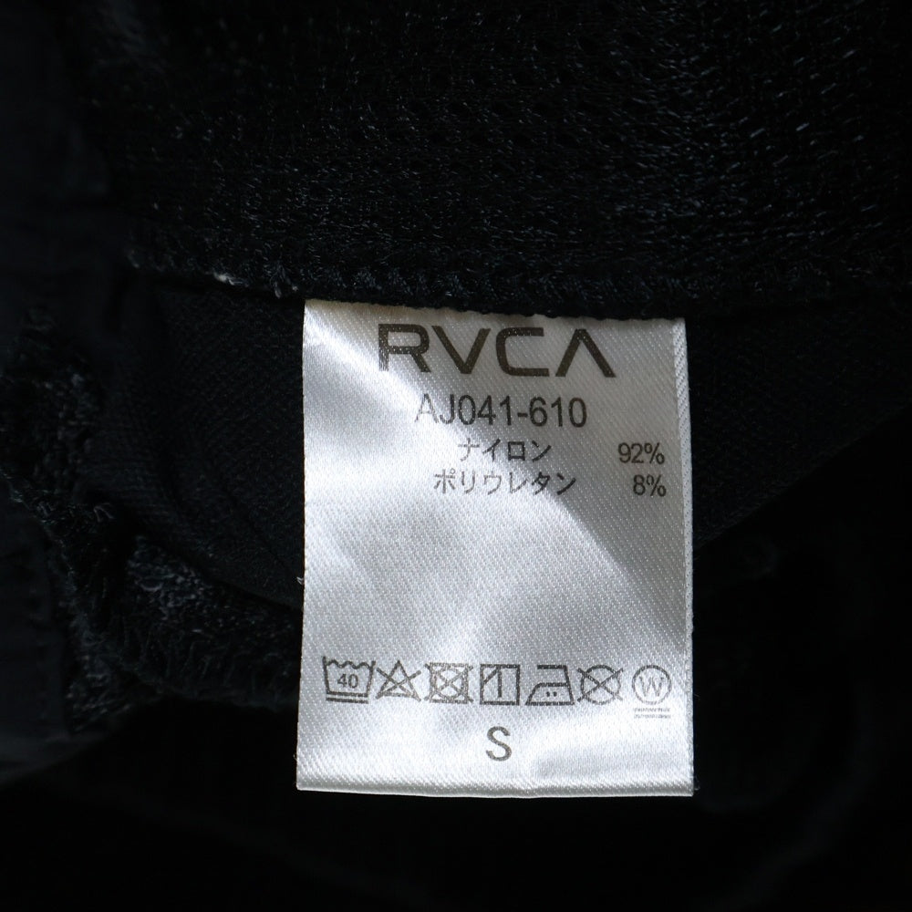 RVCA(ルーカ) ナイロンイージーショートパンツ ブラック AJ041-610