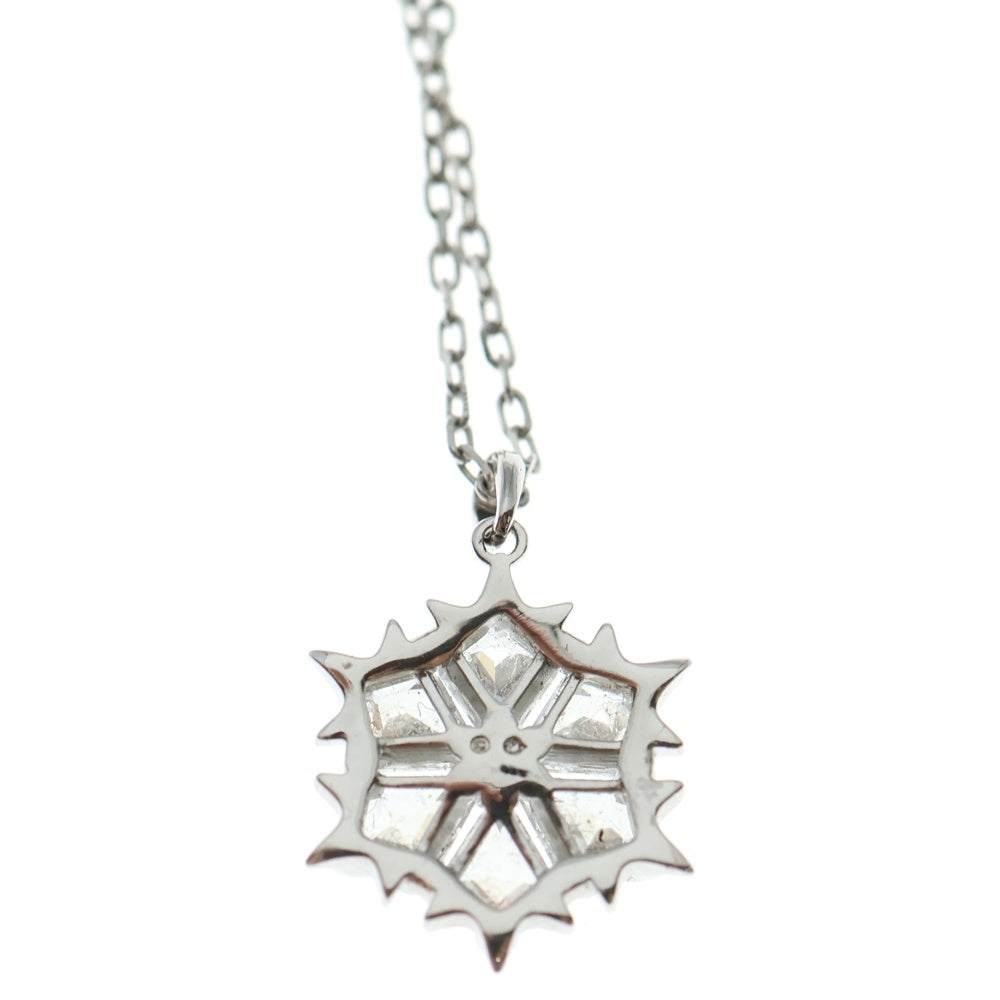 SWAROVSKI(スワロフスキー) スノークリスタル チェーンネックレス シルバー