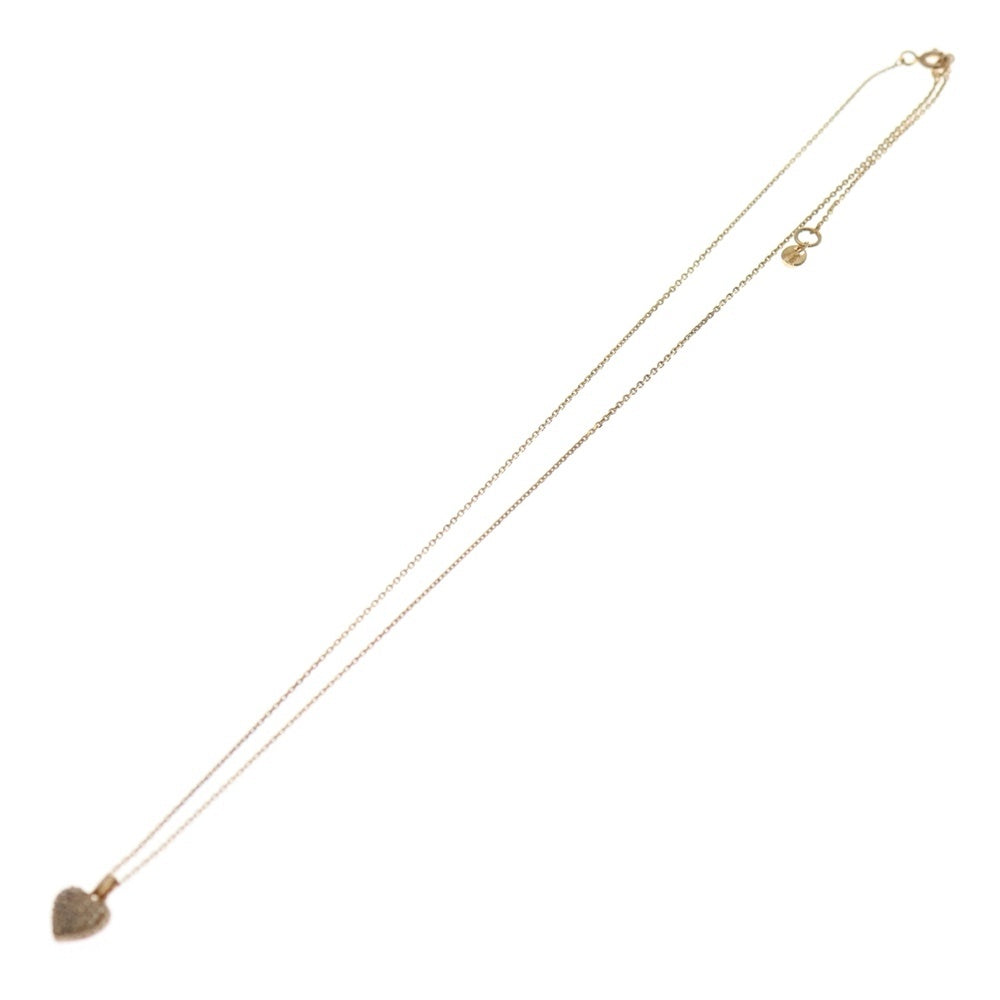 MICHAEL KORS(マイケルコース) ラインストーン ハートペンダント チェーンネックレス レディース ゴールド