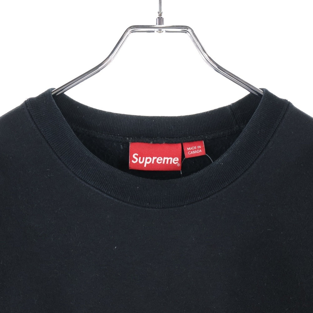 SUPREME(シュプリーム) 22AW Box Logo Sweatshirt ボックスロゴ クルーネックスウェットトレーナー ブラック