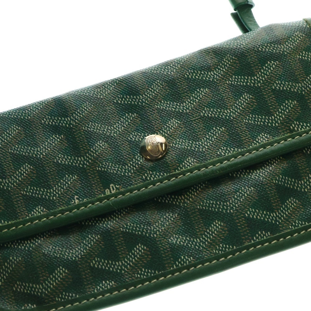 GOYARD(ゴヤール) サンルイGM PVC トートバッグ グリーン