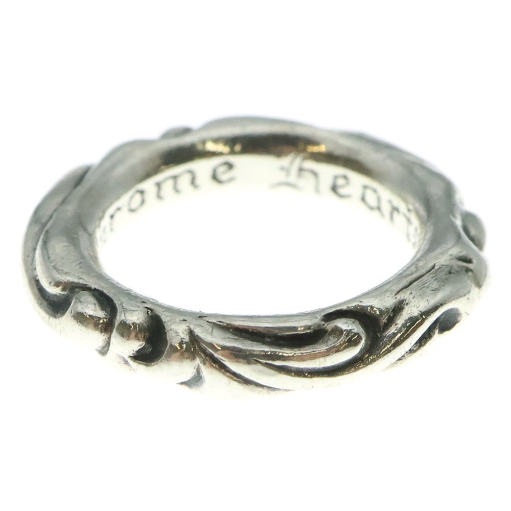 CHROME HEARTS(クロムハーツ) SCRL BAND スクロールバンド リング シルバー BCA351
