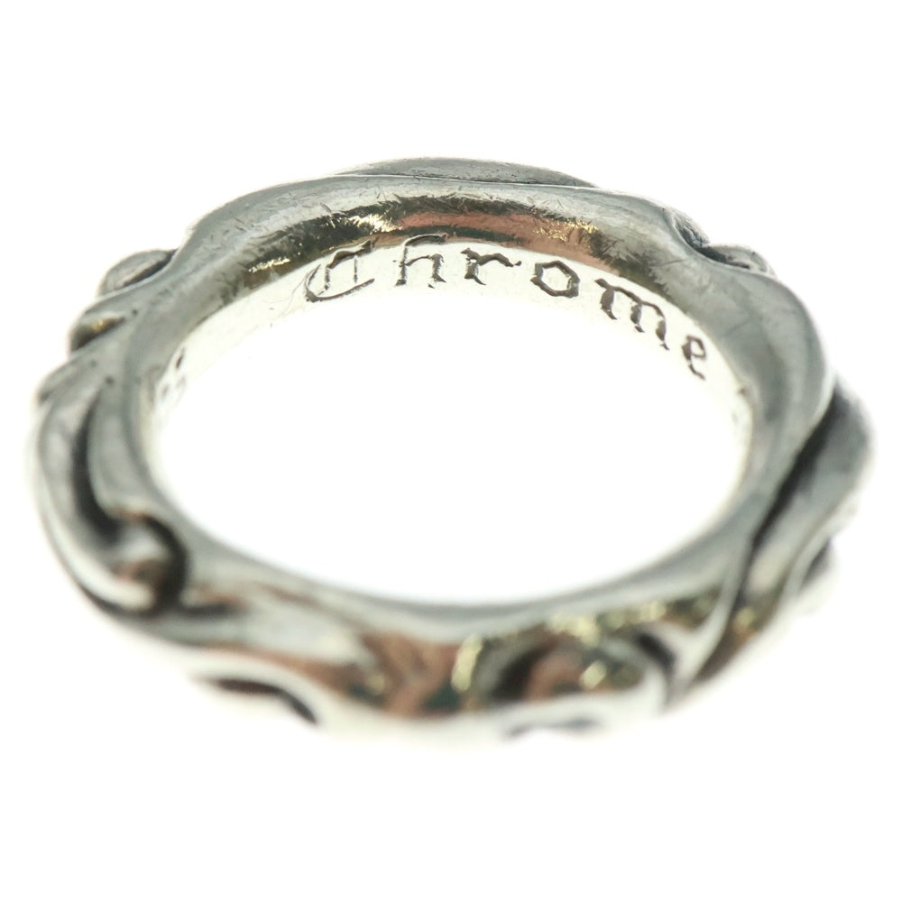CHROME HEARTS(クロムハーツ) SCRL BAND スクロールバンド リング シルバー BCA351