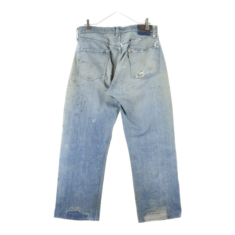 Levi's(リーバイス) VINTAGE 50s 501XX 54モデル 革パッチ オフセットベルトループ 通常R リベット裏15 ボタンフライストレートデニムパンツ インディゴ