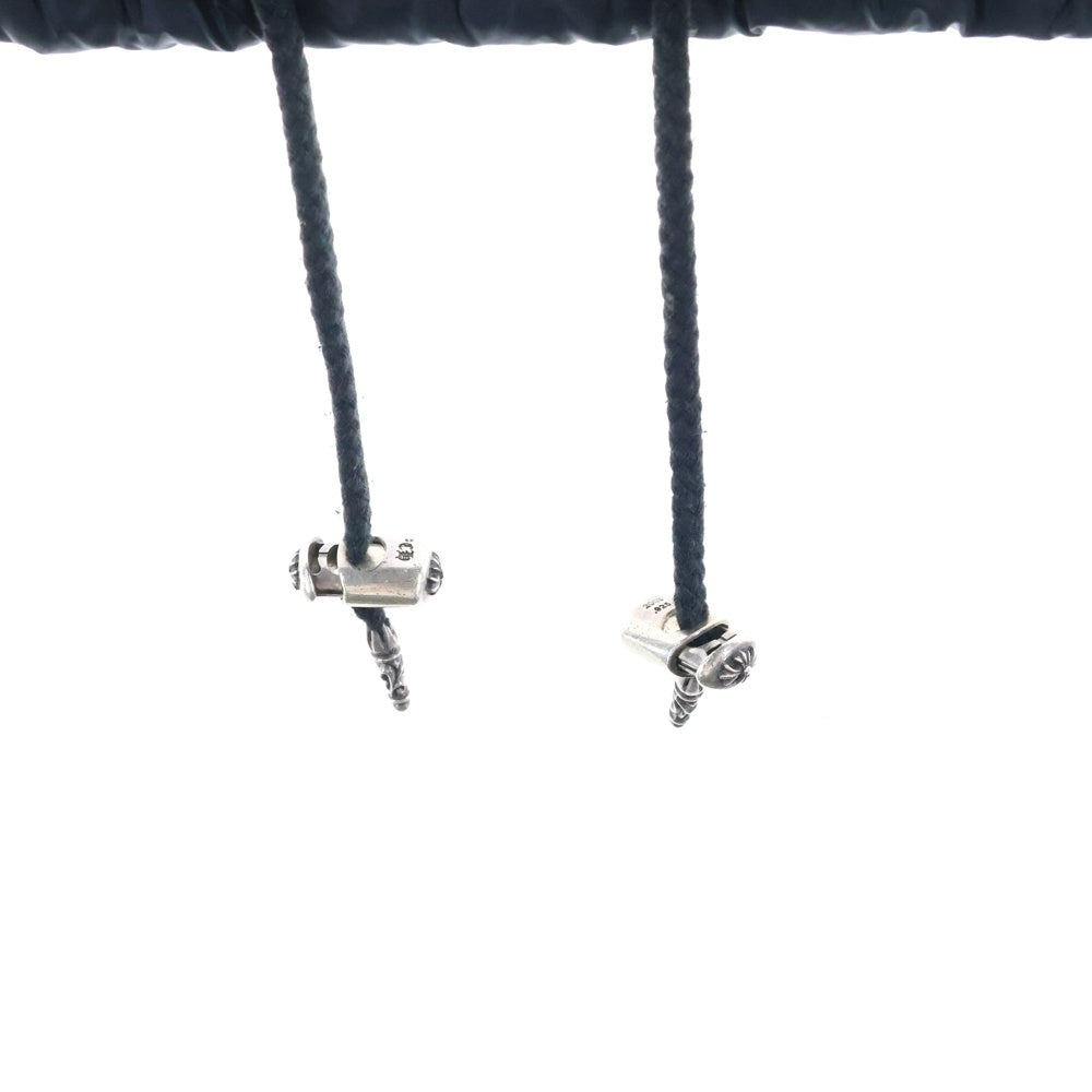 CHROME HEARTS(クロムハーツ) RIGGINS PLS PRNT NYLN CHプラス総柄クロスボタンナイロンコーチジャケット ブラック