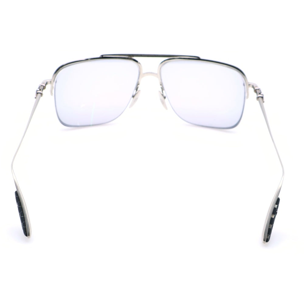 CHROME HEARTS(クロムハーツ) I'DEATIT 2 クロステンプル ティアドロップ サングラス アイウェア シルバー
