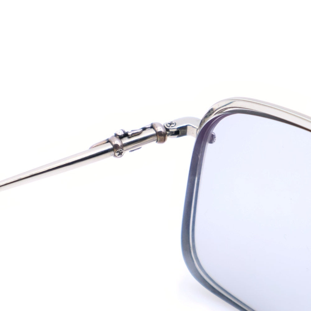 CHROME HEARTS(クロムハーツ) I'DEATIT 2 クロステンプル ティアドロップ サングラス アイウェア シルバー