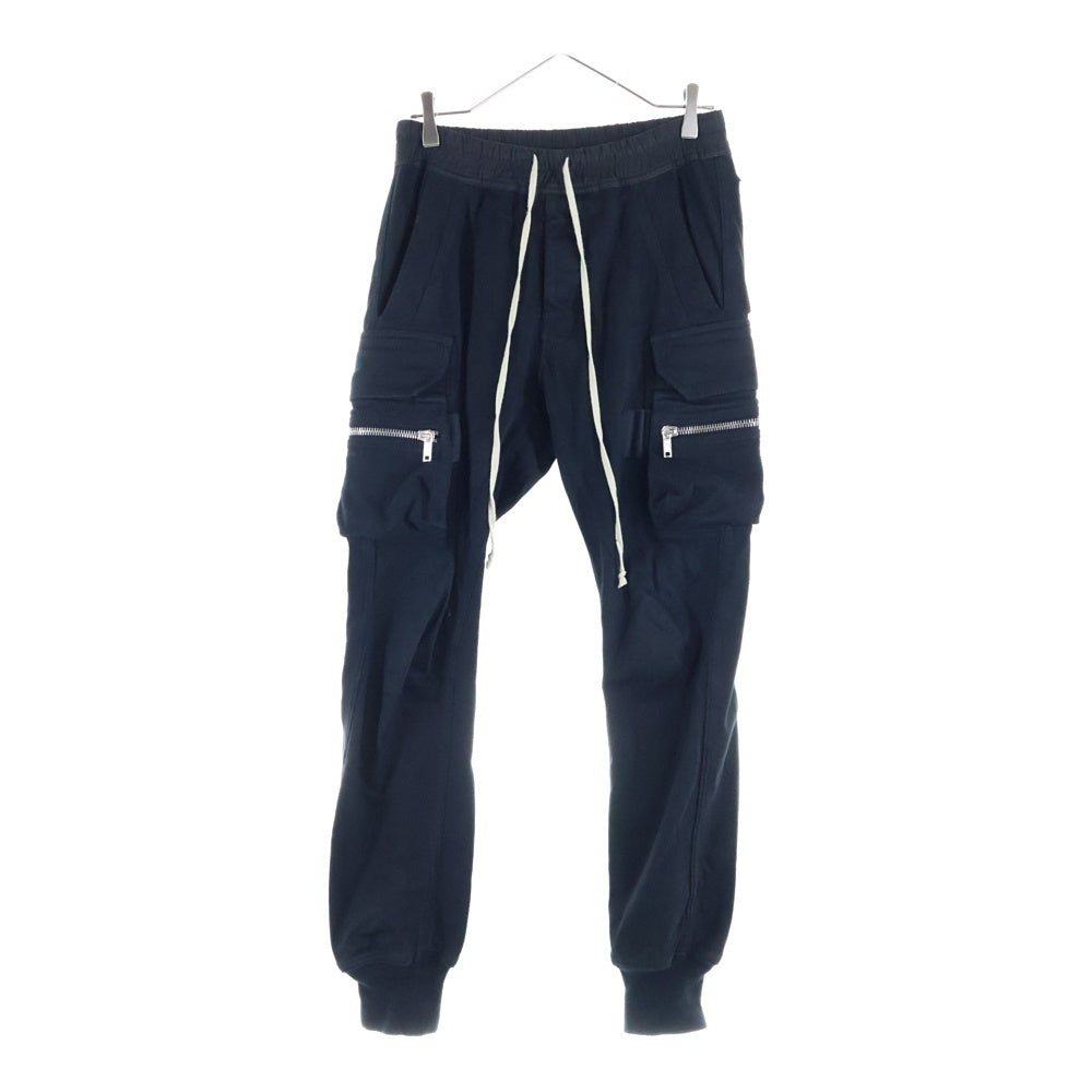 Rick Owens(リックオウエンス) MASTODON CARGO マストドンスウェットカーゴパンツ ブラック RU01C4396-BA