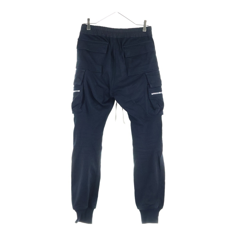Rick Owens(リックオウエンス) MASTODON CARGO マストドンスウェットカーゴパンツ ブラック RU01C4396-BA