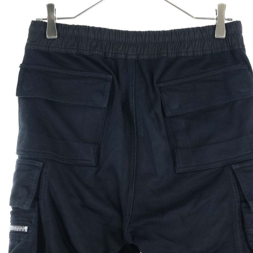Rick Owens(リックオウエンス) MASTODON CARGO マストドンスウェットカーゴパンツ ブラック RU01C4396-BA