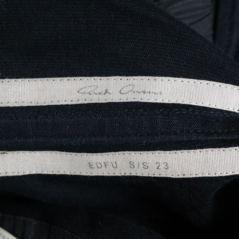 Rick Owens(リックオウエンス) MASTODON CARGO マストドンスウェットカーゴパンツ ブラック RU01C4396-BA