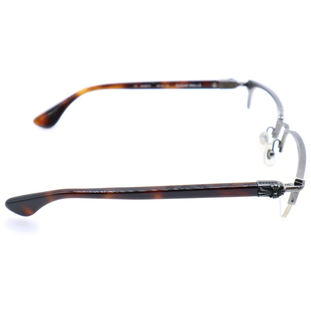 CHROME HEARTS(クロムハーツ) SUGAR WALLS CHクロステンプル ウェリントンサングラス アイウェア 眼鏡 ブラック
