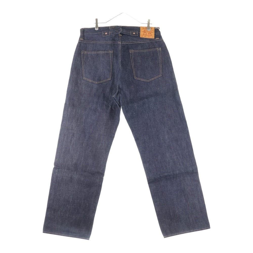 JOE McCOY(ジョーマッコイ) Lot.900 針刺しバックルリジット ワイドストレートデニムパンツ インディゴ MP18105