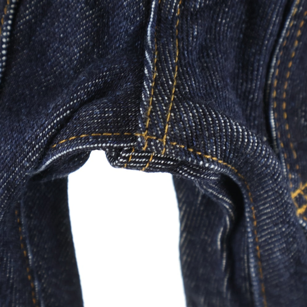 児島ジーンズ(コジマジーンズ) 21oz ダブルニーワイドストレートデニムパンツ インディゴ