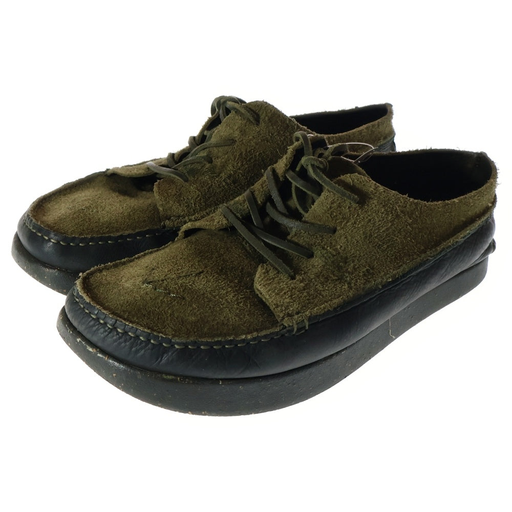 NIGEL CABOURN(ナイジェルケーボン) ×Yogi Footwear FINN2 ヨギーフットウェア スウェードレザーローカットシューズ カーキ 80451262500