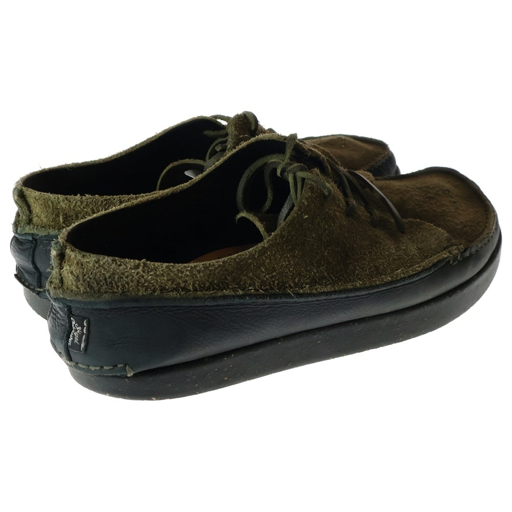 NIGEL CABOURN(ナイジェルケーボン) ×Yogi Footwear FINN2 ヨギーフットウェア スウェードレザーローカットシューズ カーキ 80451262500