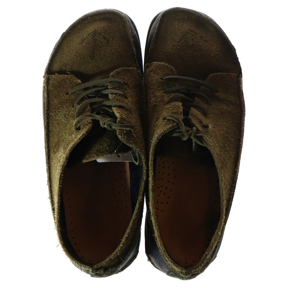 NIGEL CABOURN(ナイジェルケーボン) ×Yogi Footwear FINN2 ヨギーフットウェア スウェードレザーローカットシューズ カーキ 80451262500