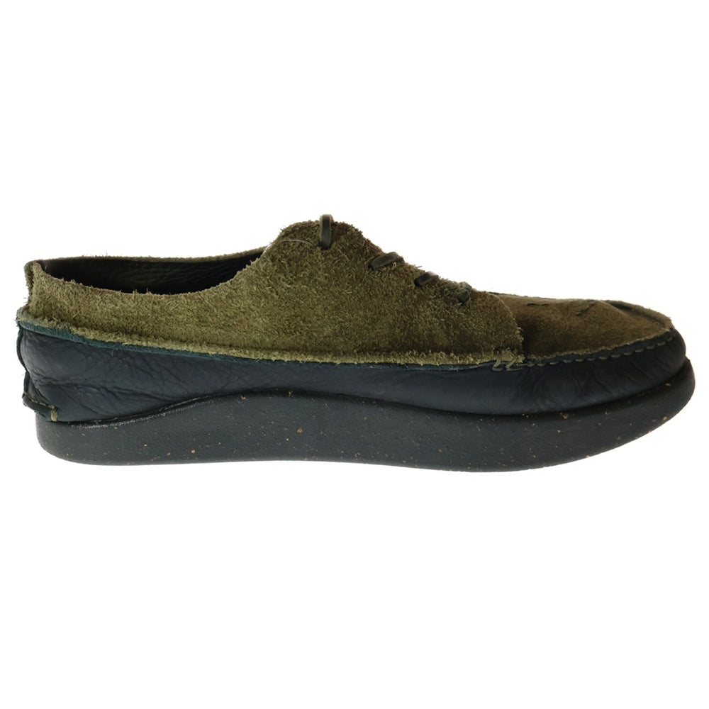 NIGEL CABOURN(ナイジェルケーボン) ×Yogi Footwear FINN2 ヨギーフットウェア スウェードレザーローカットシューズ カーキ 80451262500