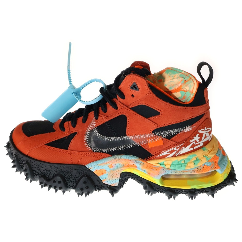 NIKE(ナイキ) ×Off-White Air Terra Forma Mantra Orange ×オフホワイト エアテラフォーマ ハイカットスニーカー マルチカラー US9/27cm DQ1615-800