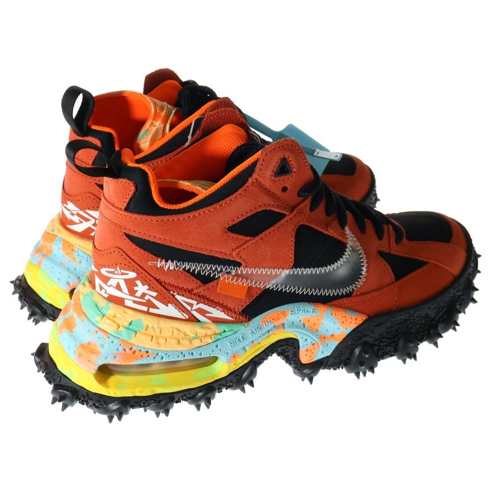 NIKE(ナイキ) ×Off-White Air Terra Forma Mantra Orange ×オフホワイト エアテラフォーマ ハイカットスニーカー マルチカラー US9/27cm DQ1615-800