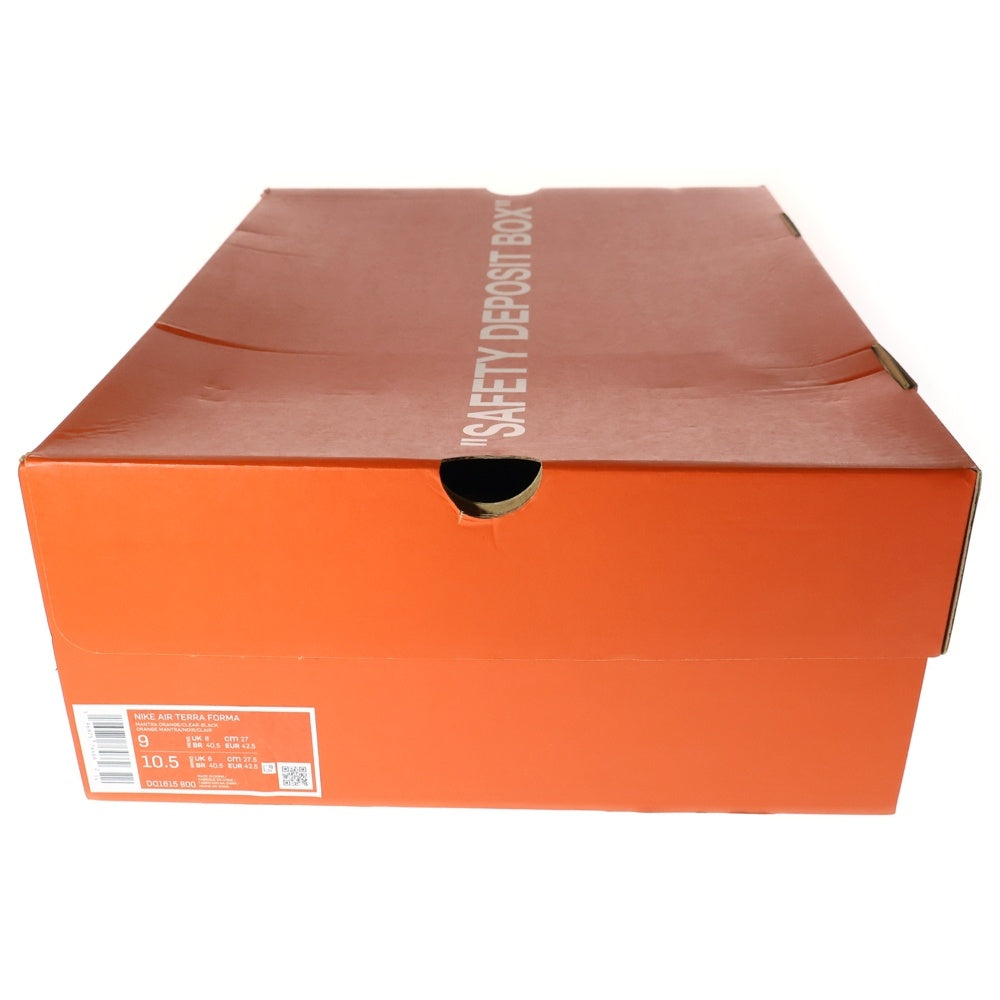 NIKE(ナイキ) ×Off-White Air Terra Forma Mantra Orange ×オフホワイト エアテラフォーマ ハイカットスニーカー マルチカラー US9/27cm DQ1615-800