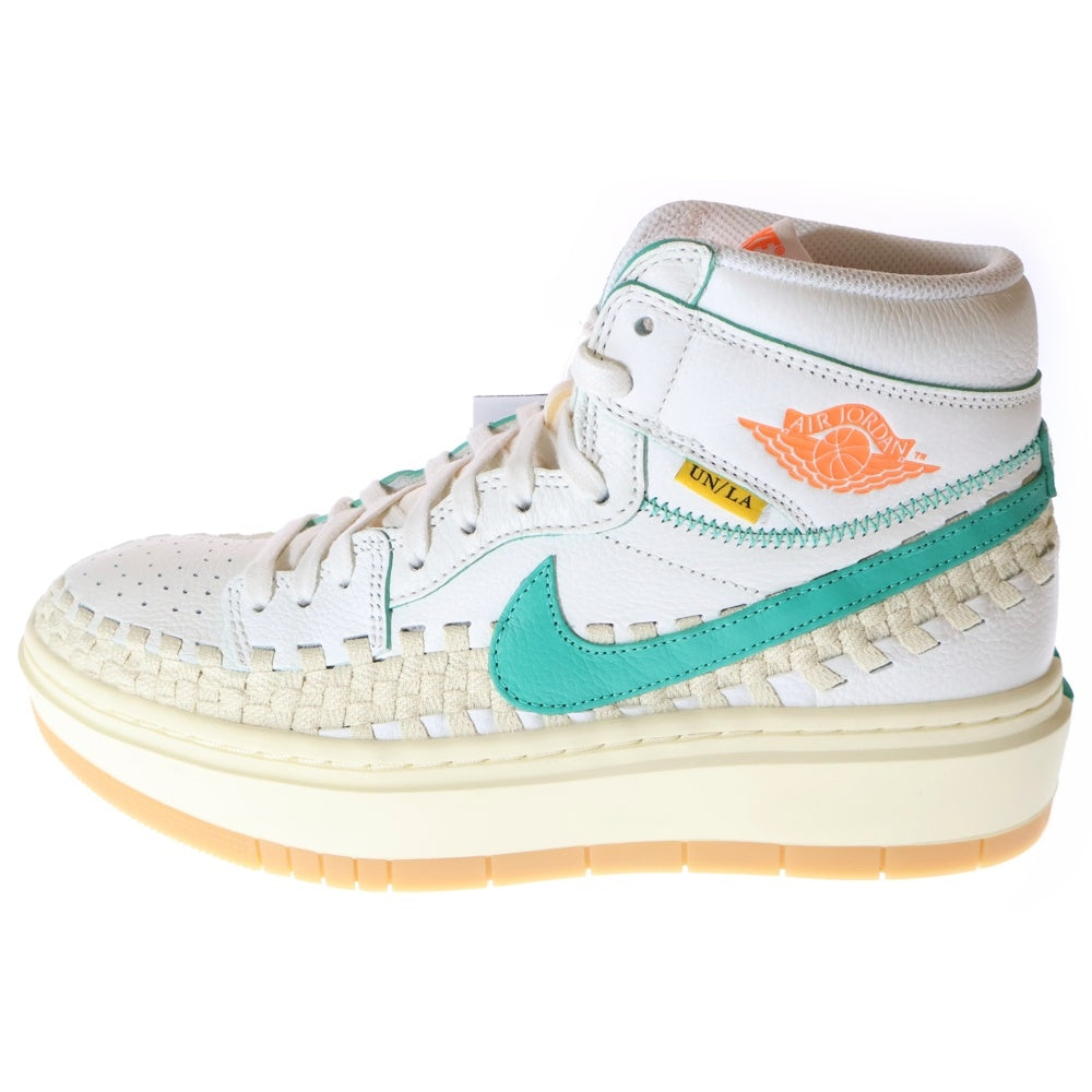 NIKE(ナイキ) ×UNION ×Bephies Beauty Supply WMNS AIR JORDAN 1 ELEVATE HI SP エアジョーダン1 エレベート ハイカットスニーカー ホワイト US11/28cm FD0696-100