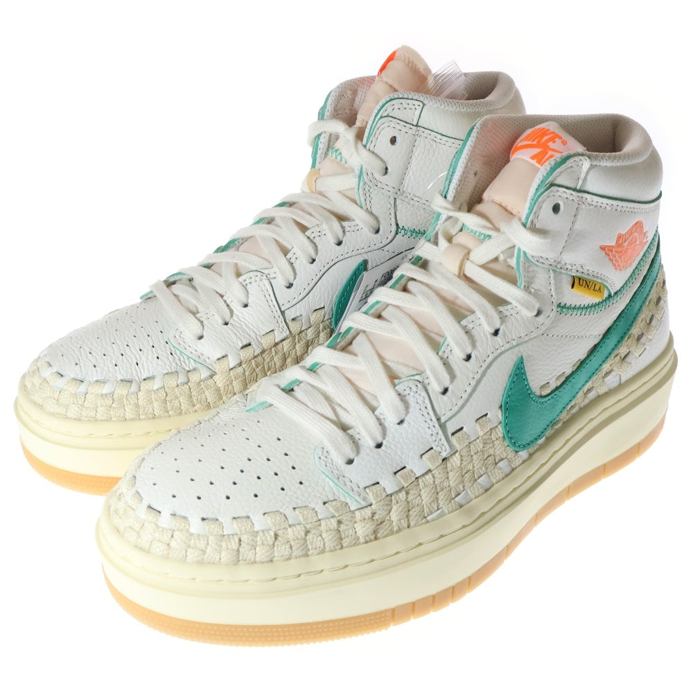 NIKE(ナイキ) ×UNION ×Bephies Beauty Supply WMNS AIR JORDAN 1 ELEVATE HI SP エアジョーダン1 エレベート ハイカットスニーカー ホワイト US11/28cm FD0696-100