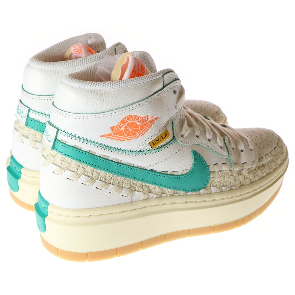 NIKE(ナイキ) ×UNION ×Bephies Beauty Supply WMNS AIR JORDAN 1 ELEVATE HI SP エアジョーダン1 エレベート ハイカットスニーカー ホワイト US11/28cm FD0696-100