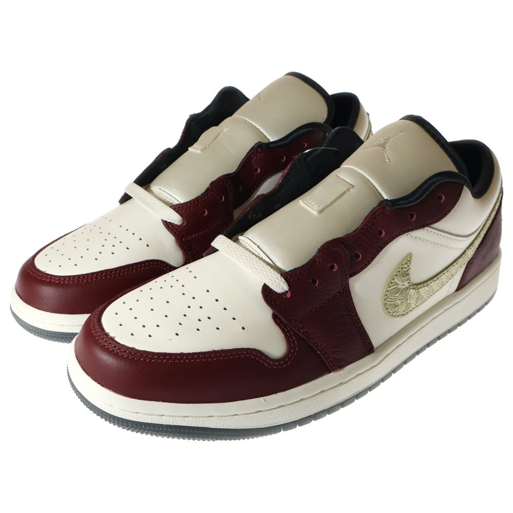 NIKE(ナイキ) WMNS Air Jordan 1 Low SE チャイニーズニューイヤー イヤーオブザドラゴン エアジョーダン1 ローカットスニーカー US10/27cm FJ5735-100
