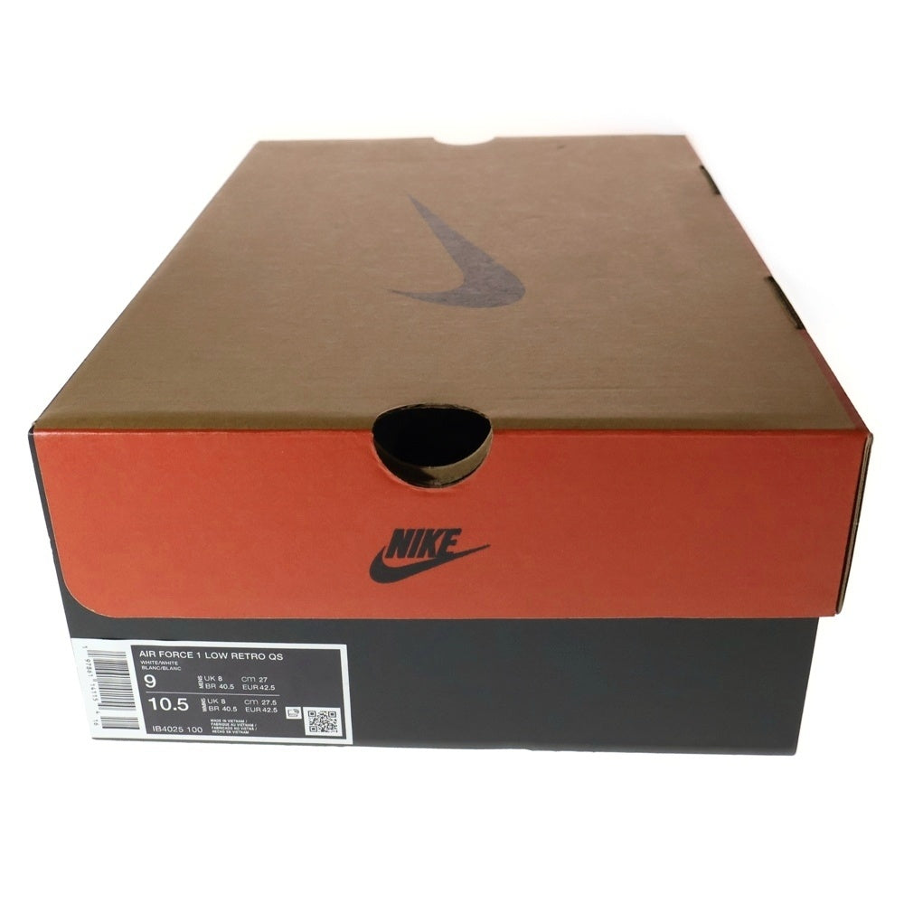 NIKE(ナイキ) AirForce1Low Jason Mask White エアフォース1 ジェイソンマスク ローカットスニーカーUS9/27cm IB4025-100