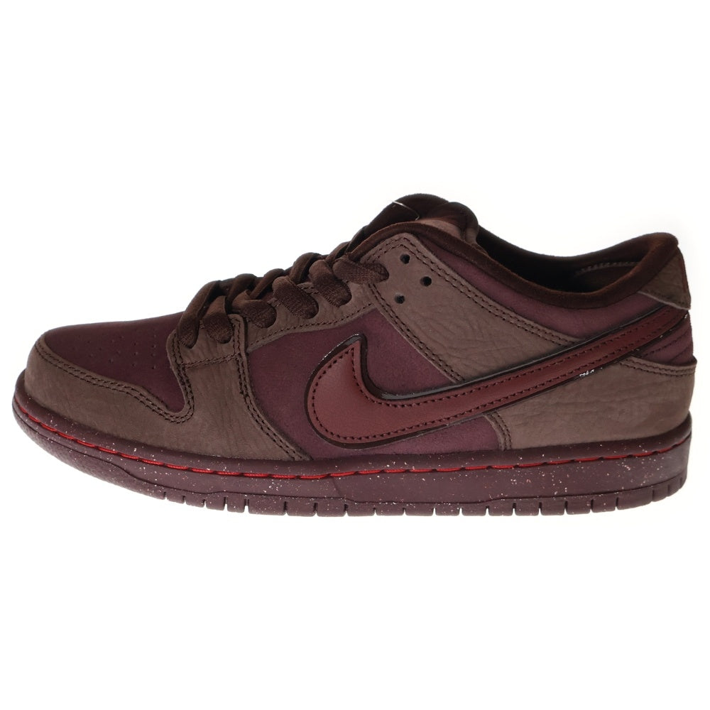 NIKE SB(ナイキエスビー) Dunk Low PRM City of Love Burgundy ダンク PRM シティ オブ ラブ ローカットスニーカー バーガンディ US9/27cm FN0619-600
