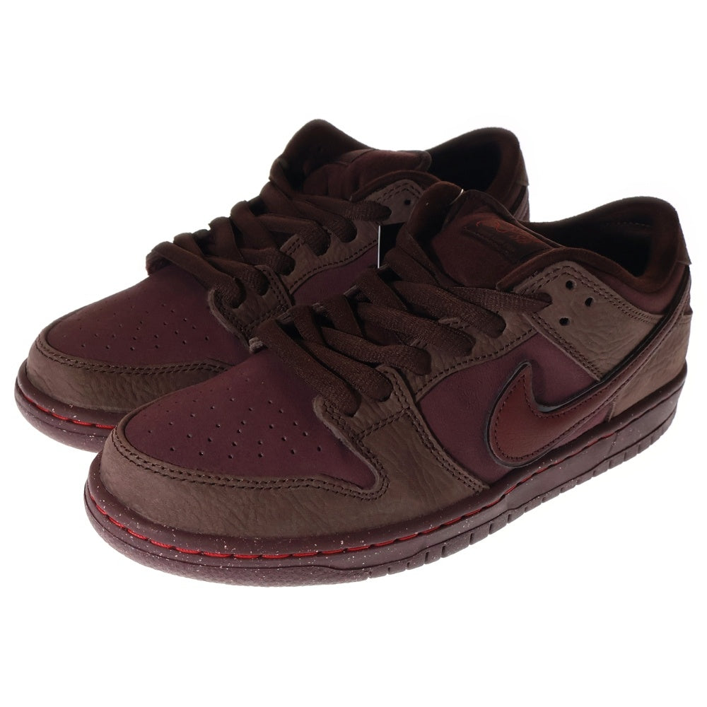 NIKE SB(ナイキエスビー) Dunk Low PRM City of Love Burgundy ダンク PRM シティ オブ ラブ ローカットスニーカー バーガンディ US9/27cm FN0619-600