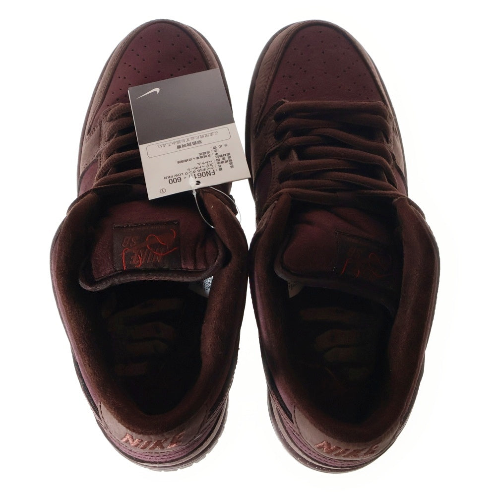 NIKE SB(ナイキエスビー) Dunk Low PRM City of Love Burgundy ダンク PRM シティ オブ ラブ ローカットスニーカー バーガンディ US9/27cm FN0619-600