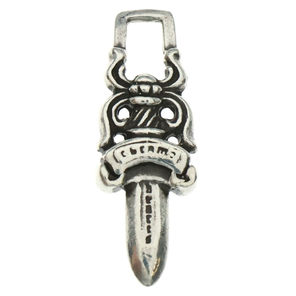 CHROME HEARTS(クロムハーツ) #5 DAGGER ZIP1 ダガージップ シルバーネックレストップ シルバー