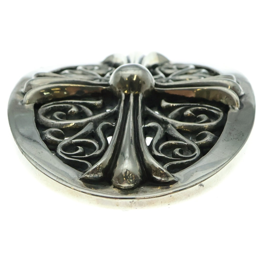 CHROME HEARTS(クロムハーツ) BUCKL OVAL LG CROSS ラージ クラシックオーバル クロス バックル シルバー