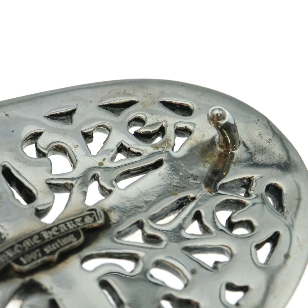 CHROME HEARTS(クロムハーツ) BUCKL OVAL LG CROSS ラージ クラシックオーバル クロス バックル シルバー