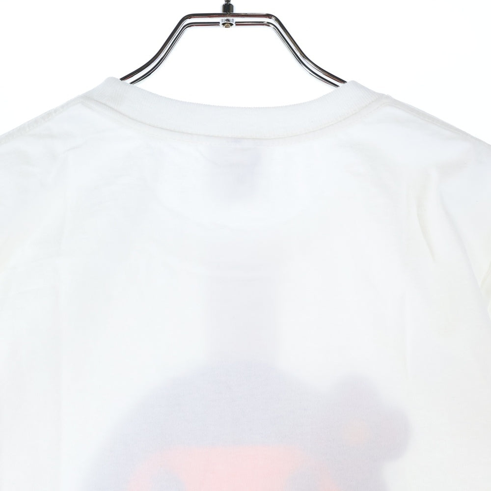 A BATHING APE(アベイシングエイプ) BIG BABY LISA TEE ビッグベイビーリサ フロンプリント クルーネック半袖Tシャツカットソー ホワイト 002TEK802114L