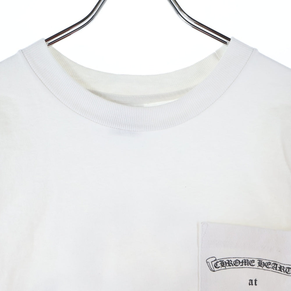 CHROME HEARTS(クロムハーツ) OLD ×max field Dagger S/S TEE オールドモデル マックスフィールド LAリミテッド ダガープリントクルーネック半袖Tシャツカットソー ホワイト