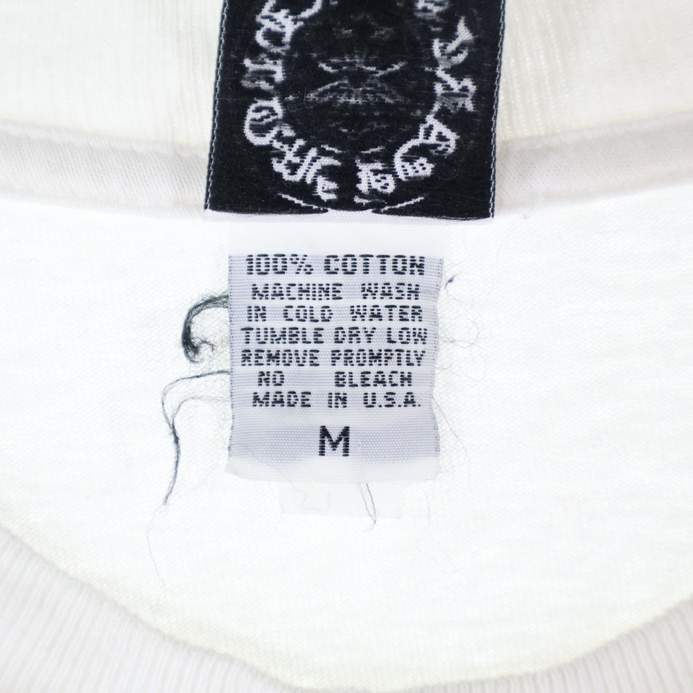 CHROME HEARTS(クロムハーツ) OLD ×max field Dagger S/S TEE オールドモデル マックスフィールド LAリミテッド ダガープリントクルーネック半袖Tシャツカットソー ホワイト