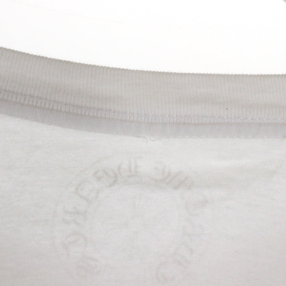 CHROME HEARTS(クロムハーツ) スプリットヴァインダガープリント クルーネック半袖Tシャツカットソー ホワイト