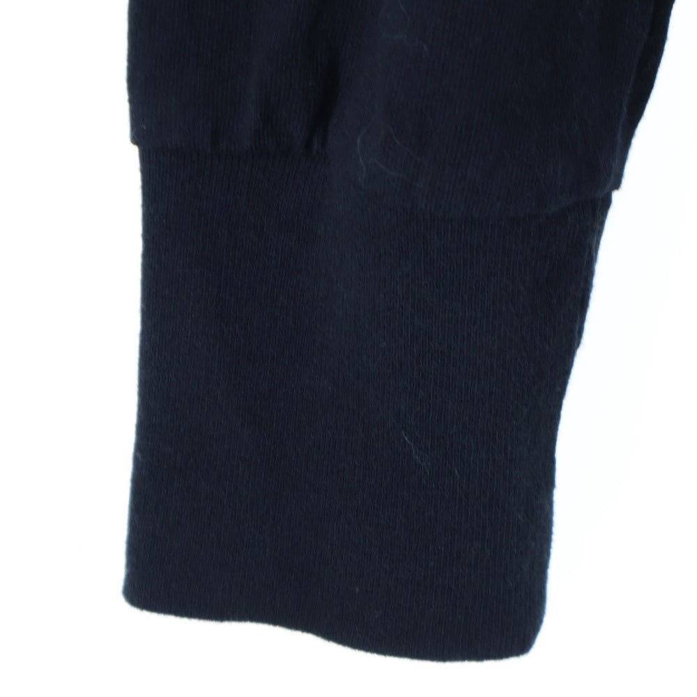 OFF-WHITE(オフホワイト) テープロゴプリント クルーネック長袖Tシャツカットソー ブラック OMAB001S18185006