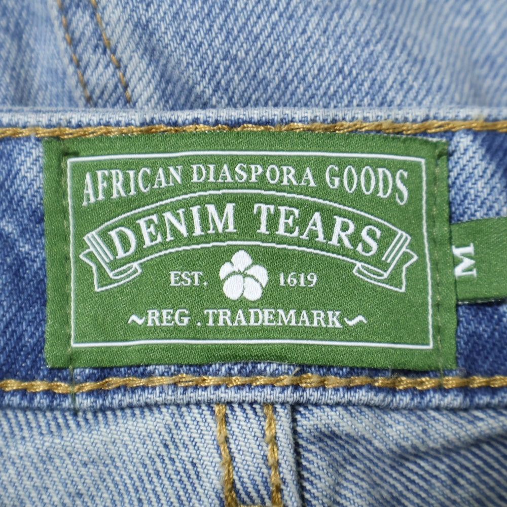 DENIM TEARS(デニムティアーズ) The Cotton Wreath Jean Short コットンリース デニムショーツ