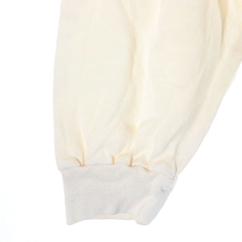 SAINT MICHAEL(セントマイケル) 23AW×河村康輔 COMPLICATED PRINT S/S TEE フロントプリント 長袖カットソー Tシャツ ホワイト SM-A23-0000-C19