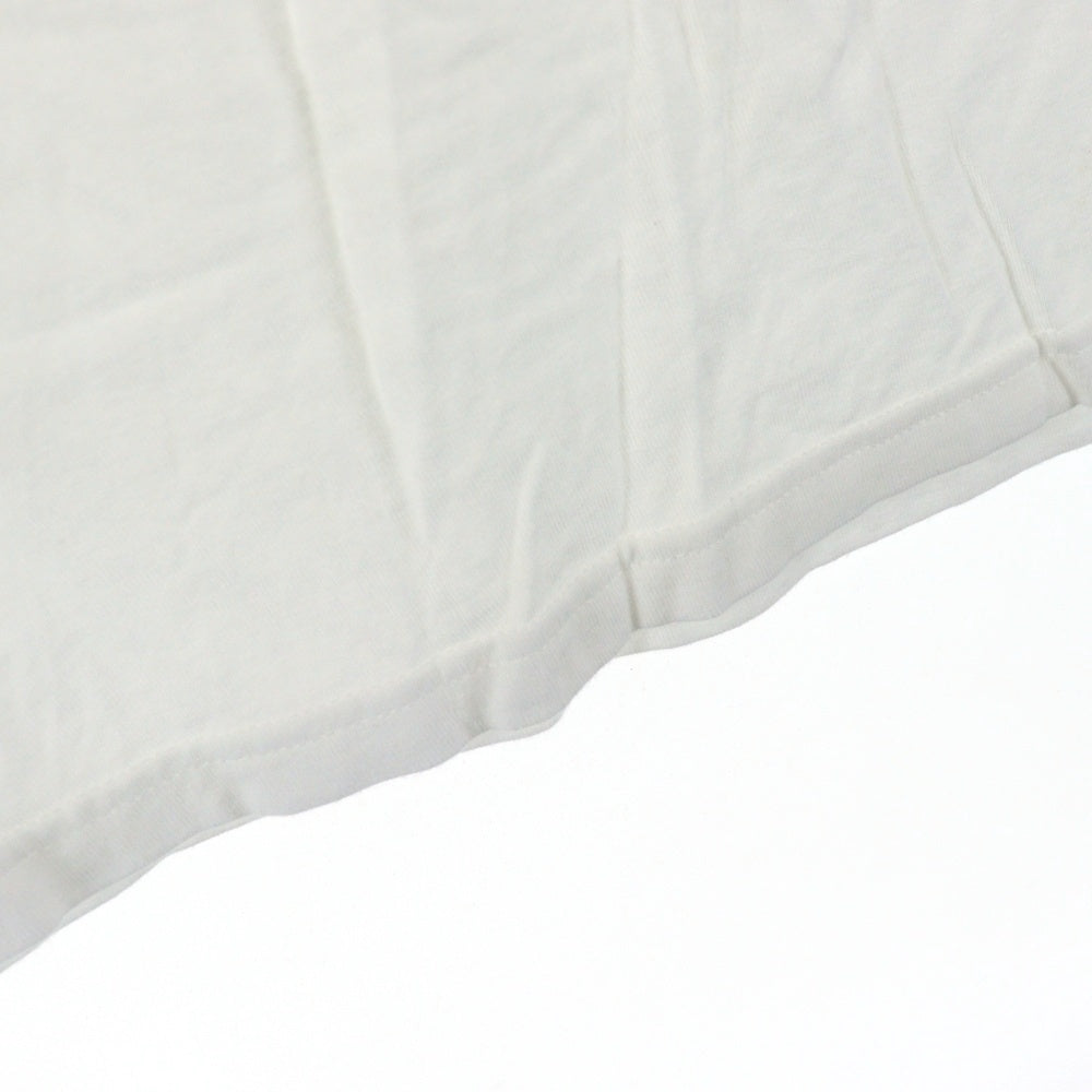 STUSSY(ステューシー) DOT COLLEGE PIG.DYED L/S TEE ドット カレッジ ピグメント クルーネック 長袖カットソー Tシャツ ホワイト