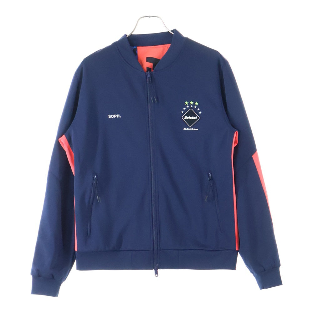 F.C.R.B./F.C.Real Bristol/FCRB(エフシーアールビー/エフシーレアルブリストル) REVERSIBLE PDK JACKET ロゴパッチ付きリバーシブル ナイロンジャケット マルチカラー FCRB-170004